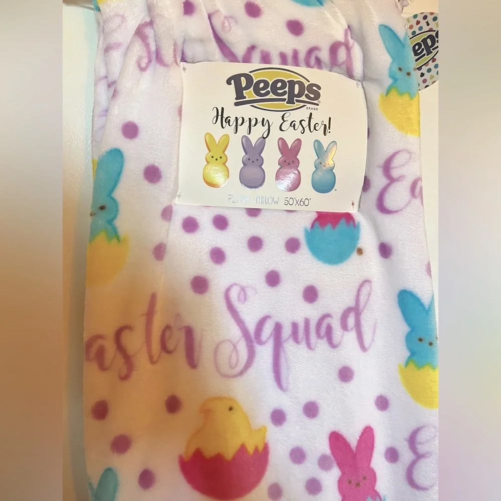 NWT Peeps throw